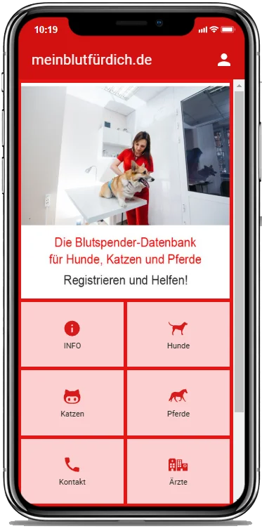 meinblutfuerdich App